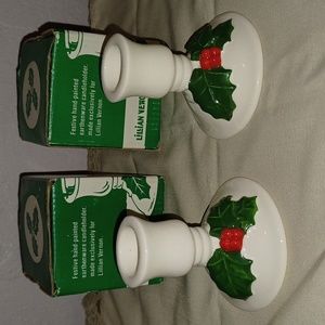 Christmas Candle Holders